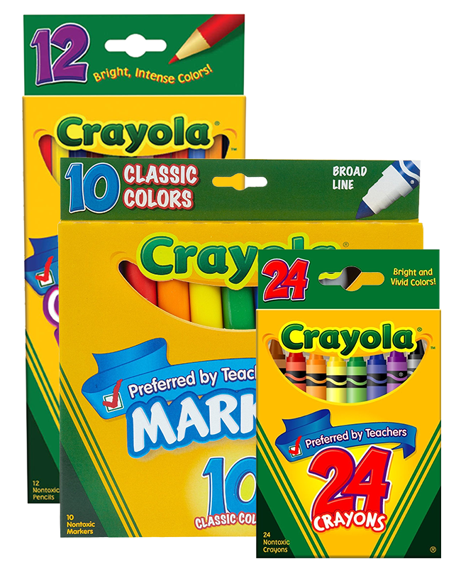 coloring supplies